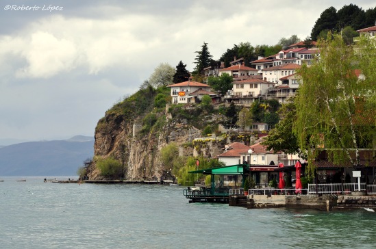 Acantilados en Ohrid